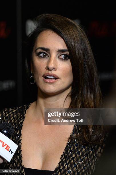 Actress Penelope Cruz attends a screening of Oscilloscope's "ma ma" hosted by The Cinema Society and Chopard at Landmark Sunshine Cinema on May 24,...