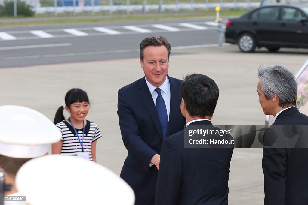 G7 Leaders Arrive In Japan For Summit