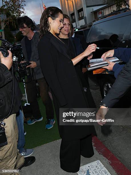 Olivia Culpo is seen attending the Jovani L.A. Flagship Opening on May 24, 2016 in Los Angeles, California.