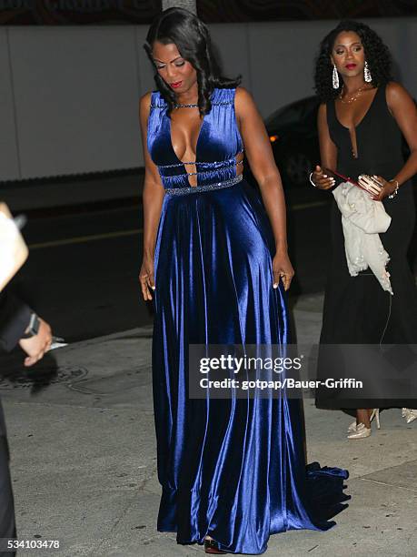 Omarosa Manigault is seen attending the Jovani L.A. Flagship Opening on May 24, 2016 in Los Angeles, California.