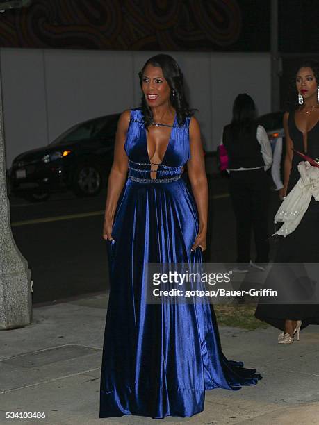 Omarosa Manigault is seen attending the Jovani L.A. Flagship Opening on May 24, 2016 in Los Angeles, California.