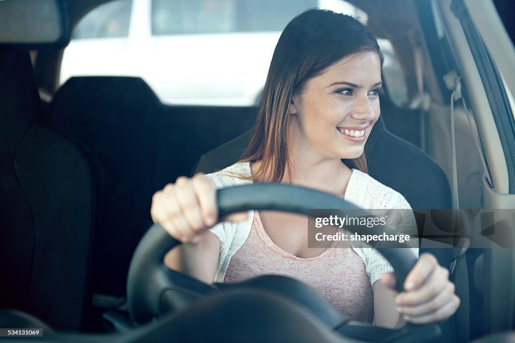 Getting her license was the best choice she made
