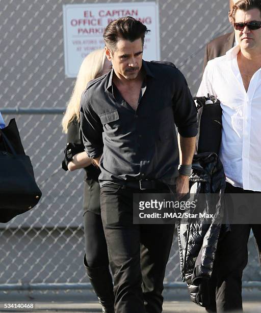 Actor Colin Farrell is seen on May 24, 2016 in Los Angeles, CA.
