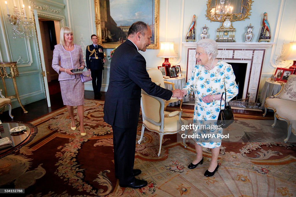 Credentials Presented At Buckingham Palace