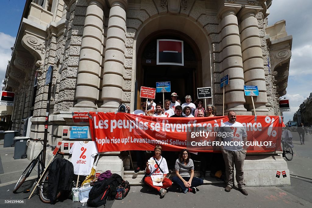 FRANCE-ATTAC-ECONOMY-FINANCE-DEMO-BANK