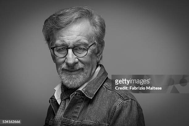 Director Steven Spielberg is photographed for The Hollywood Reporter on May 14, 2016 in Cannes, France.