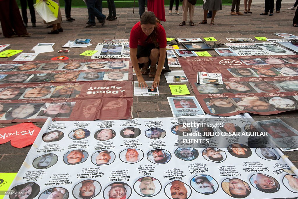 MEXICO-CRIME-VIOLENCE-DISAPPEARED DETAINEES