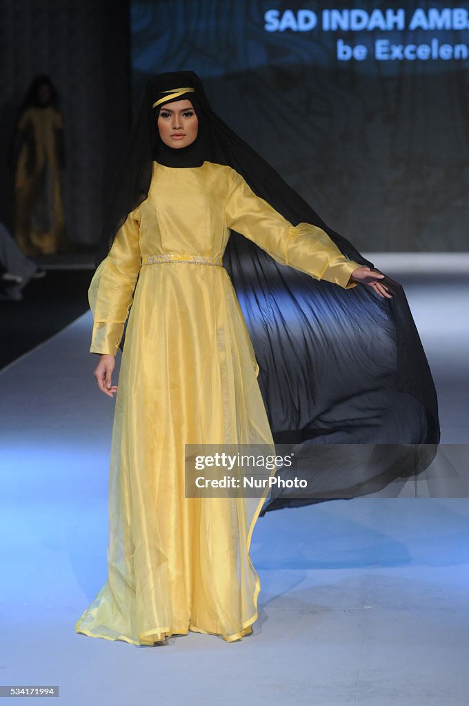 Muslim Fashion Festival ahead Ramadan in Indonesia