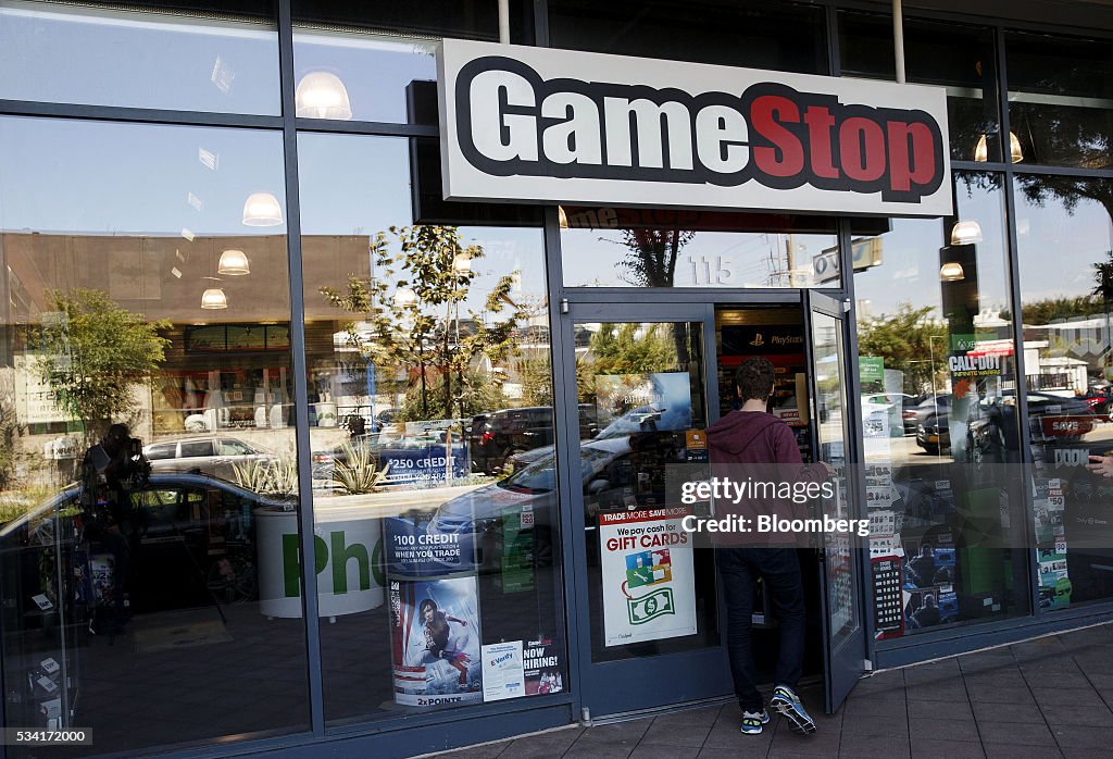 A shopper enters a GameStop Corp. store in West Hollywood,... News ...