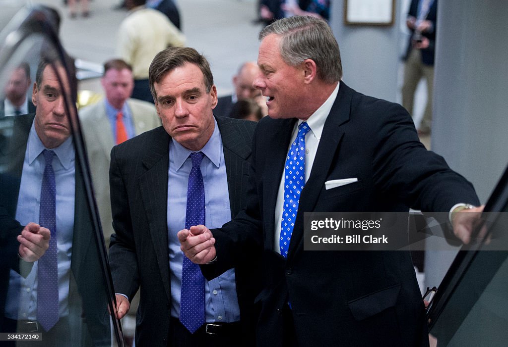 Sen. Mark Warner and Sen. Richard Burr