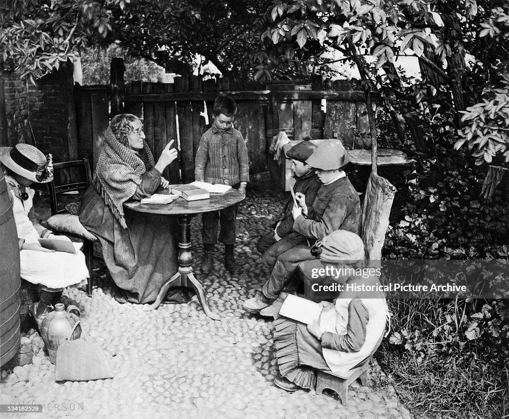 A Dame's School by Peter Henry Emerson