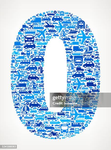 number zero on transportation royalty free vector art pattern - metro train side stock illustrations