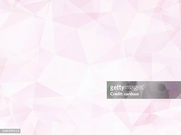 abstract pink polygonal  background - pink diamond stock illustrations