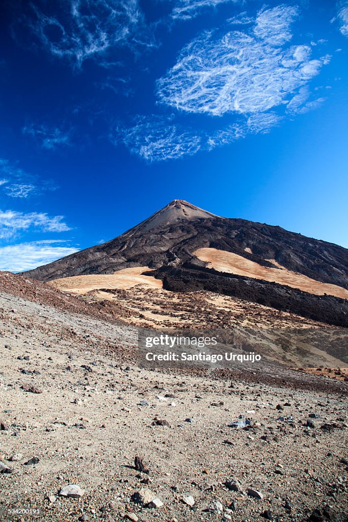 Mount Teide summit as seen from Pico Viejo