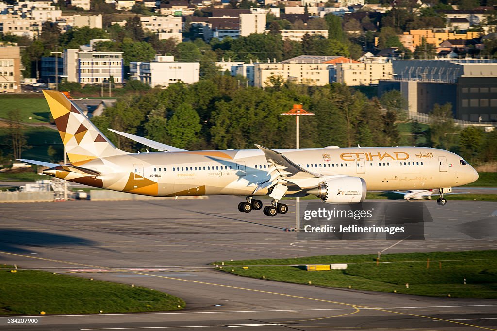 Etihad Boeing 787 Dreamliner