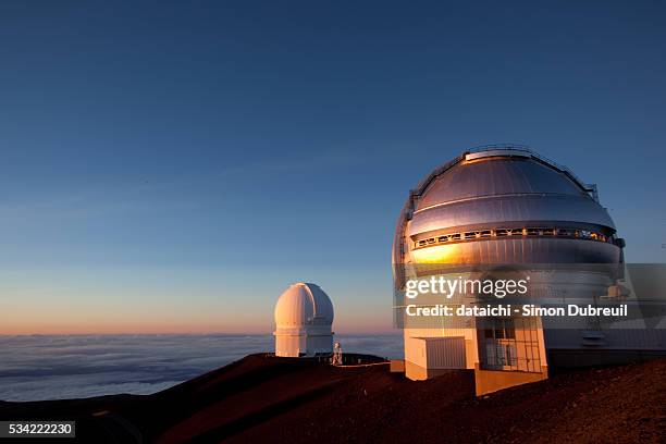 gemini telescope - mauna kea observatory - observatoire photos et images de collection