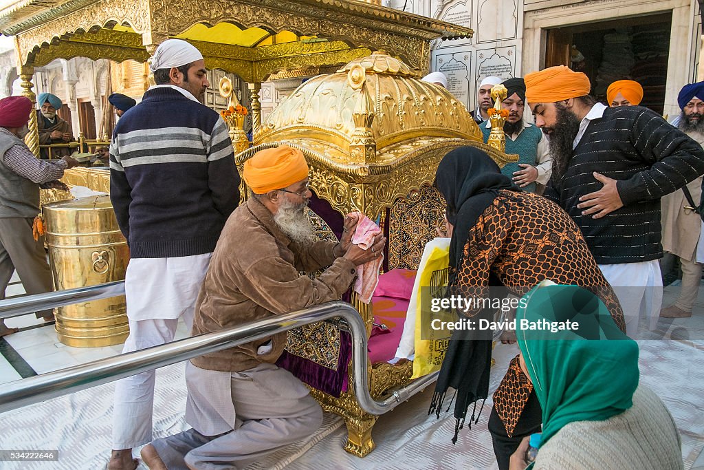 Sri Harmandir Sahib (Golden Temple) in Amritsar, Punjab, India