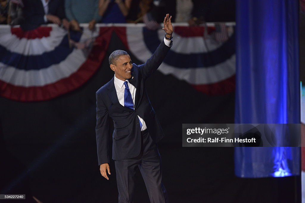 Barack Obama Election Night 2012