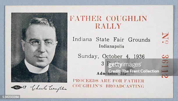 Caughlin Raley's 98 Father Coughlin Photos & High Res Pictures - Getty Images