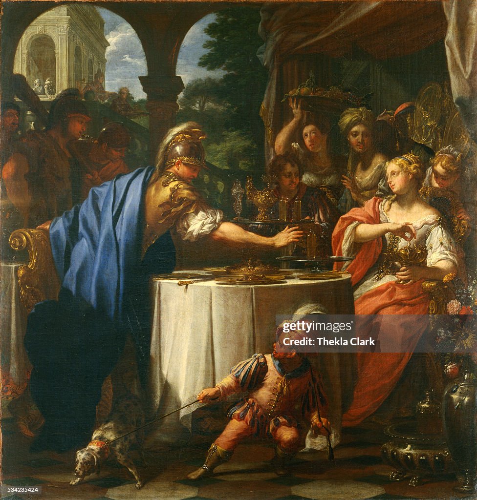Feast of Marc Antony and Cleopatra by Francesco Trevisani
