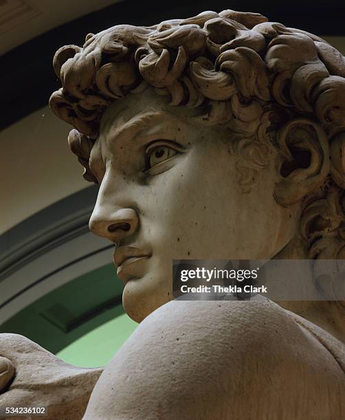 Detail of David by Michelangelo