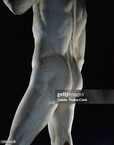 Detail of David by Michelangelo