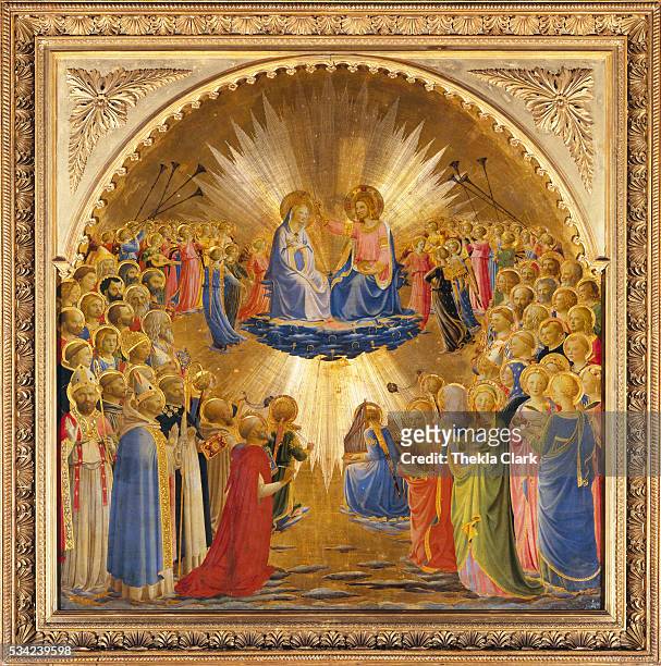 Coronation of the Virgin by Fra Angelico