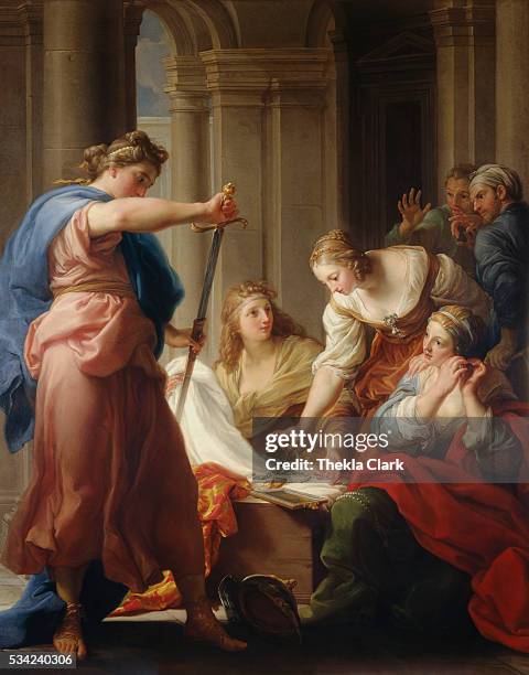 Achilles at the Court of Lycomedes by Pompeo Batoni