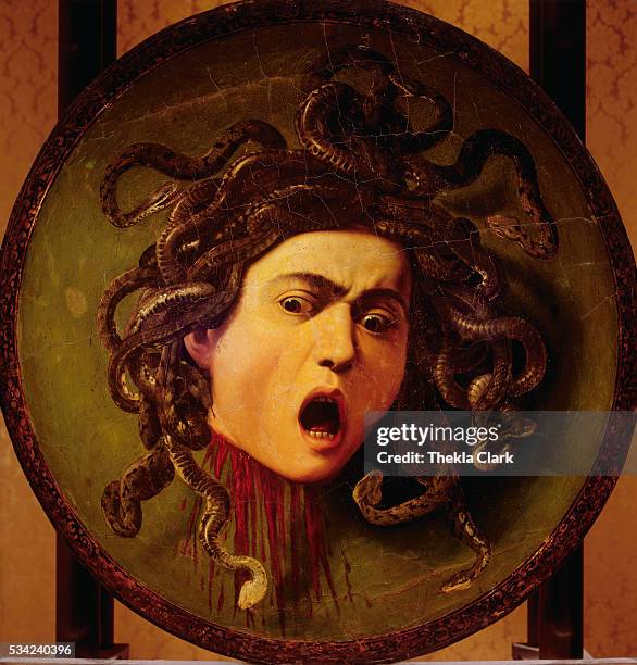 Medusa by Michelangelo Merisi da Caravaggio