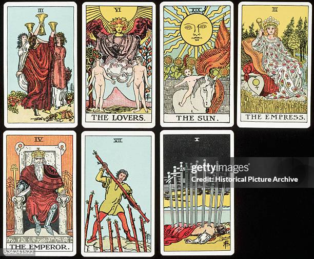 Tarot Cards from the Rider Tarot Deck