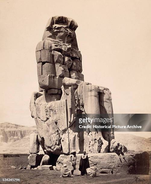 Colossus of Memnon at Luxor