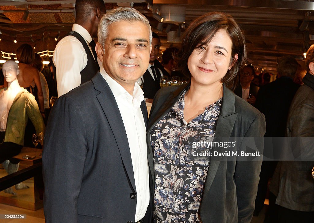 The London Evening Standard Londoner's Diary 100th Birthday Party - Arrivals