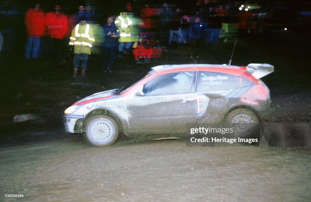 1999 Ford Focus wrc 1999 network Q rally Colin McRae