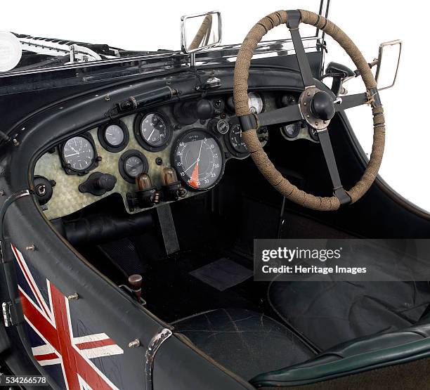 Interior of 1930 Bentley 4.5 litre blower, 2000.