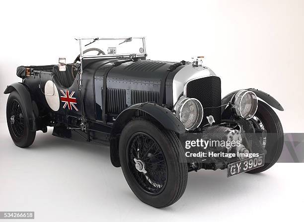 Bentley 4.5 litre blower in studio, 2000.
