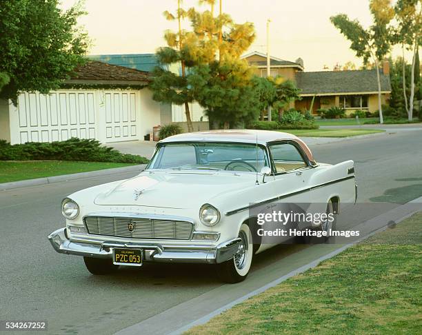 Chrysler New Yorker in American street, 2000.