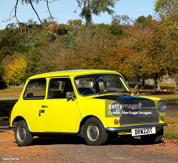 Austin Mini belonging to tv's Mr. Bean, 2000.