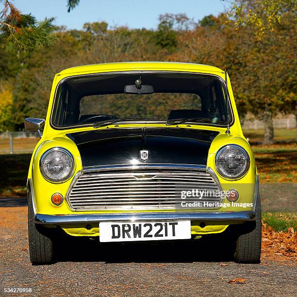 Austin Mini belonging to tv's Mr. Bean, 2000.