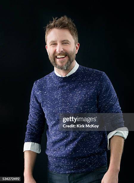 Comedian, writer, and founder of Nerdist Chris Hardwick is photographed for Los Angeles Times on May 12, 2016 in Los Angeles, California. PUBLISHED...