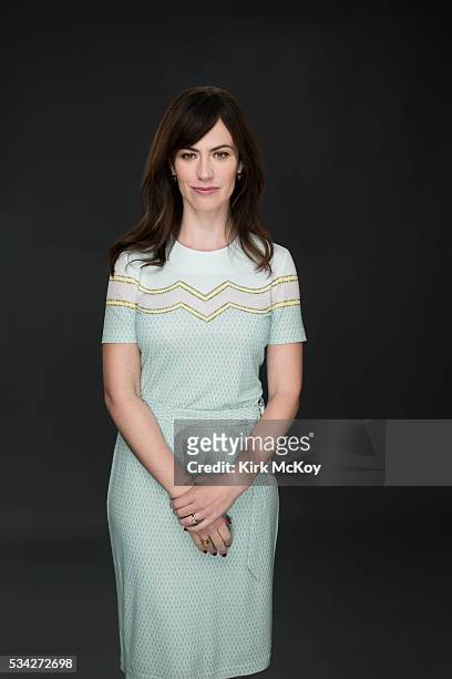Actress Maggie Siff is photographed for Los Angeles Times on May 9, 2016 in Los Angeles, California. PUBLISHED IMAGE. CREDIT MUST READ: Kirk...
