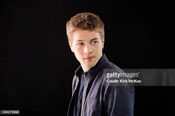 Connor Jessup is photographed for Los Angeles Times on May 9, 2016 in Los Angeles, California. PUBLISHED IMAGE. CREDIT MUST READ: Kirk McKoy/Los...
