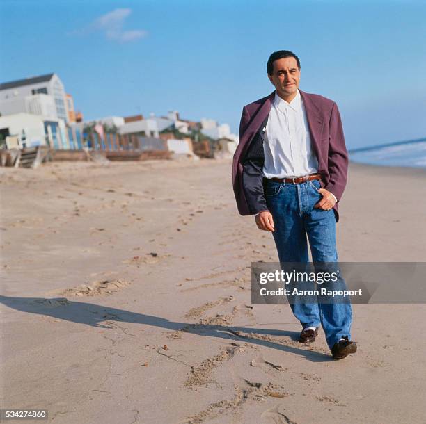 Dodi al Fayed on Beach