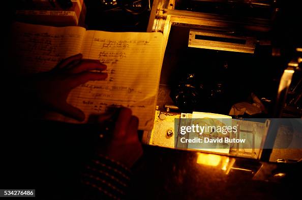 Scientist Writing in Notebook Scientist Writing in Notebook