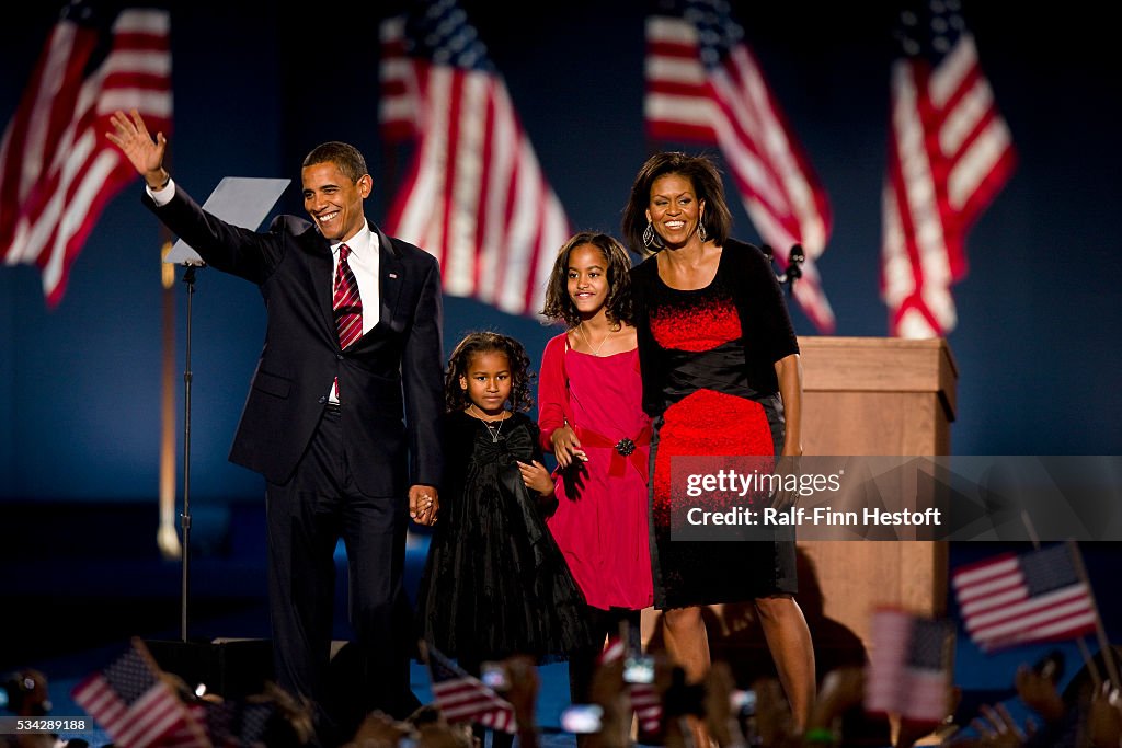 USA - 2008 Presidential Election - Barack Obama Elected President