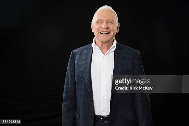 Actor Anthony Hopkins is photographed for Los Angeles Times on May 18, 2016 in Los Angeles, California. PUBLISHED IMAGE. CREDIT MUST READ: Kirk...