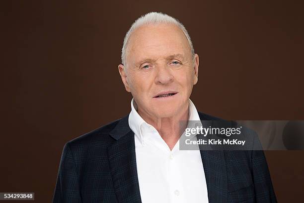 Actor Anthony Hopkins is photographed for Los Angeles Times on May 18, 2016 in Los Angeles, California. PUBLISHED IMAGE. CREDIT MUST READ: Kirk...