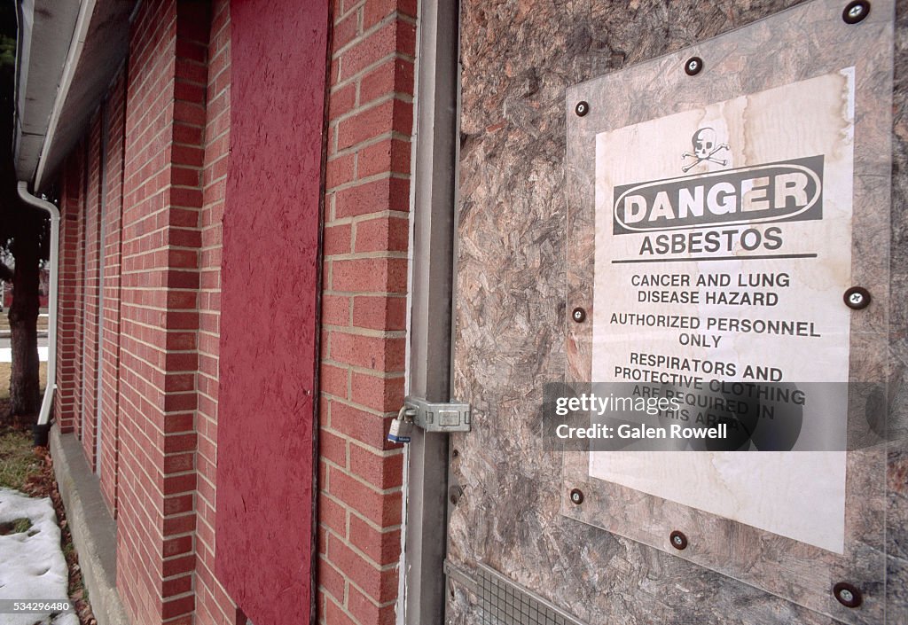 Warning Sign in Love Canal