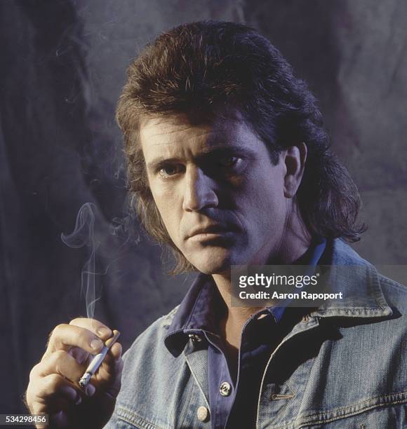 Mel Gibson in publicity shot for Lethal Weapon.