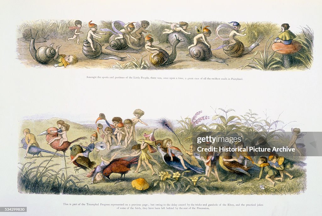 Amongst the Sports and Pastimes of the Little People by Richard Doyle
