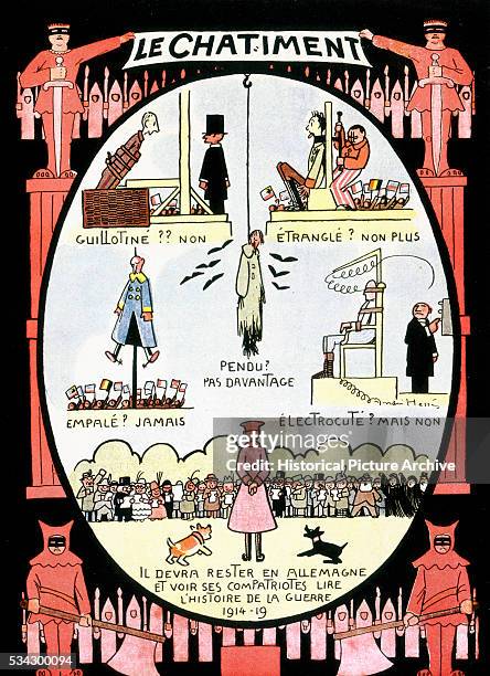 Le Chatiment Illustration from La Baionette